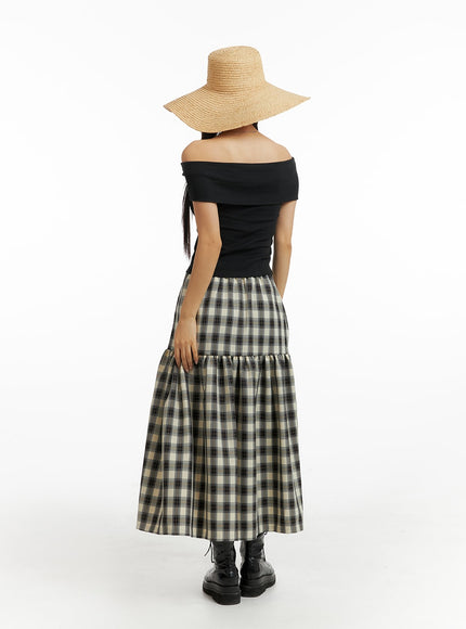 plaid-flare-maxi-skirt-im404