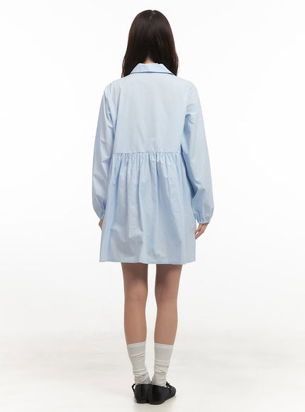 a-line-shirt-collar-dress-cj515