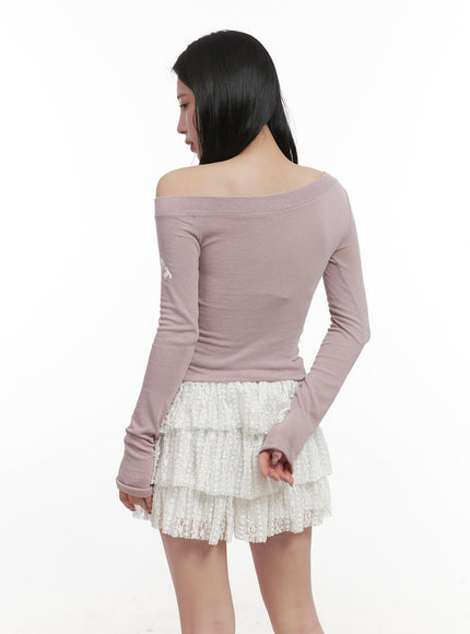 one-shoulder-long-sleeve-crop-top-cj516