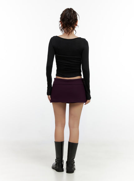 low-waist-solid-mini-skirt-cn405