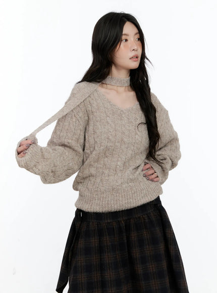 v-neck-knit-sweater-and-tie-set-cn517