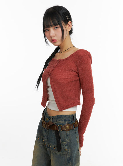 wool-blend-round-neck-unbalanced-button-cardigan-cj411