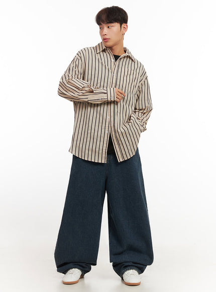 mens-oversized-stripe-collared-button-up-shirt-if521