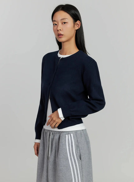 round-neck-knit-cardigan-ij505