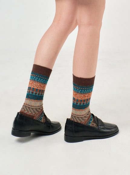 vintage-striped-socks-of405