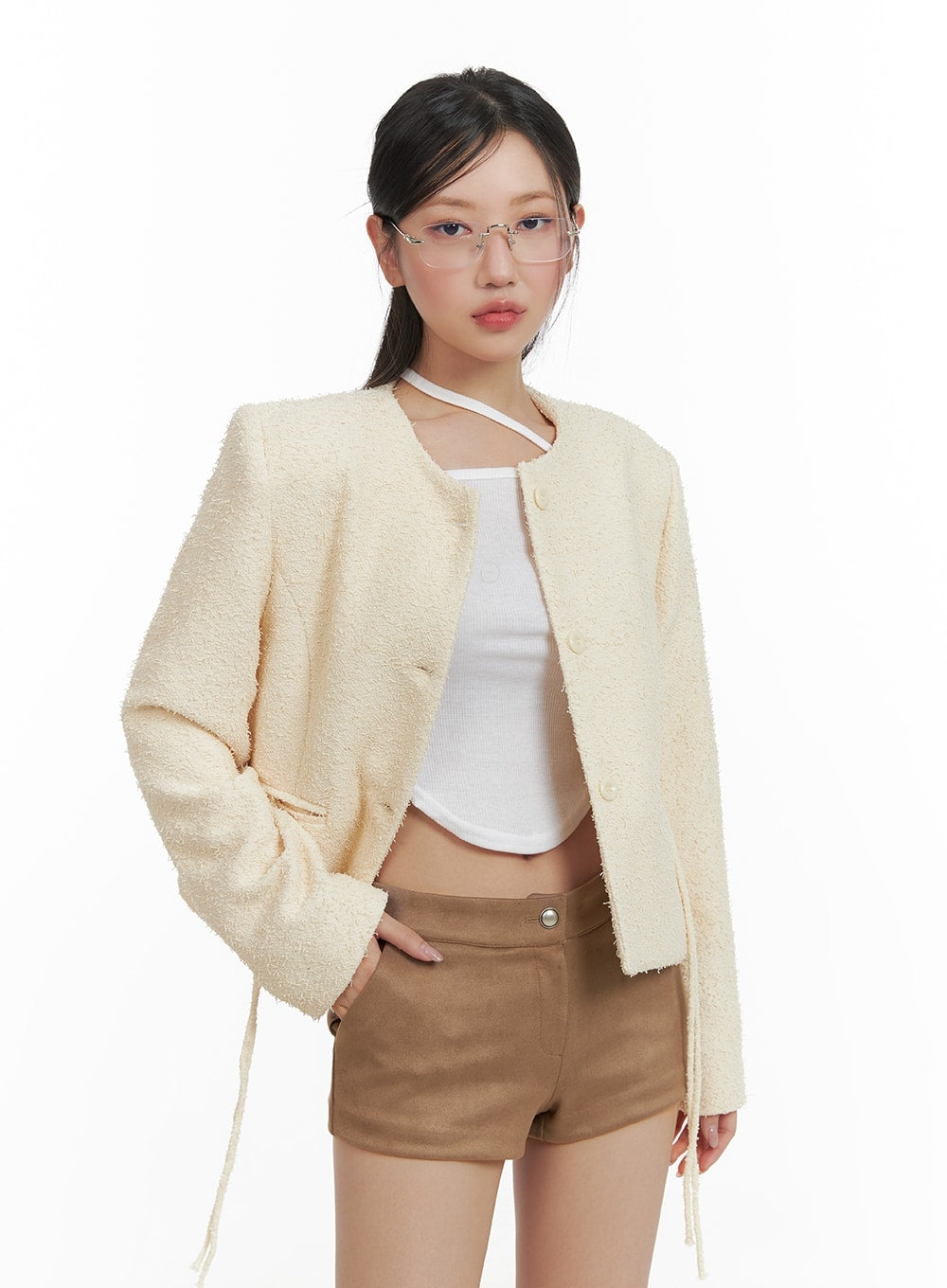 round-neck-minimal-tweed-jacket-ca409