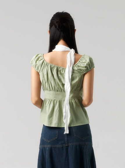 scoop-neck-button-blouse-cu327