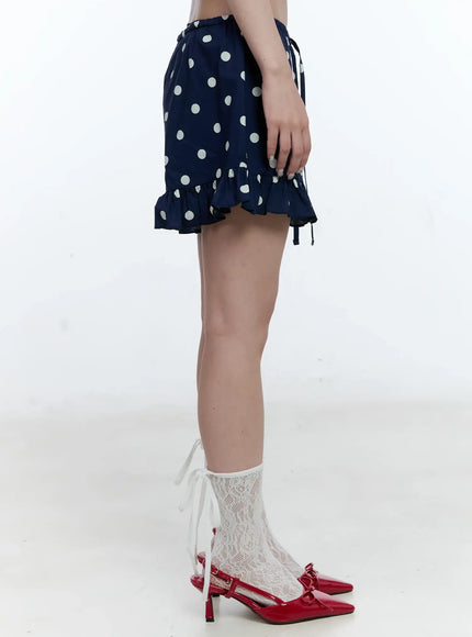 polka-dot-ruffle-shorts-cg501
