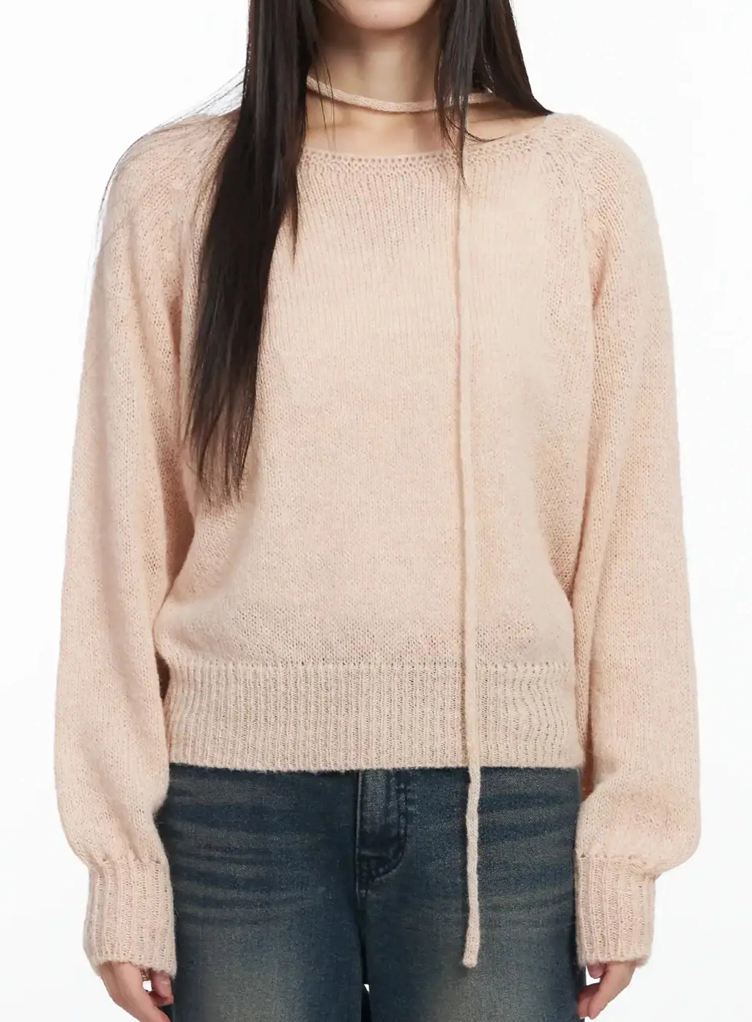 chic-off-shoulder-knit-sweater-and-thin-scarf-set-f517