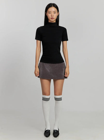 velvet-low-rise-mini-skirt-ij502