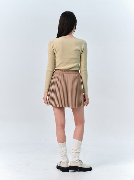 solid-pleated-mini-skirt-oo312