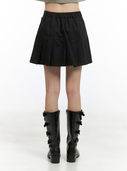 pleated-button-mini-skirt-cg427