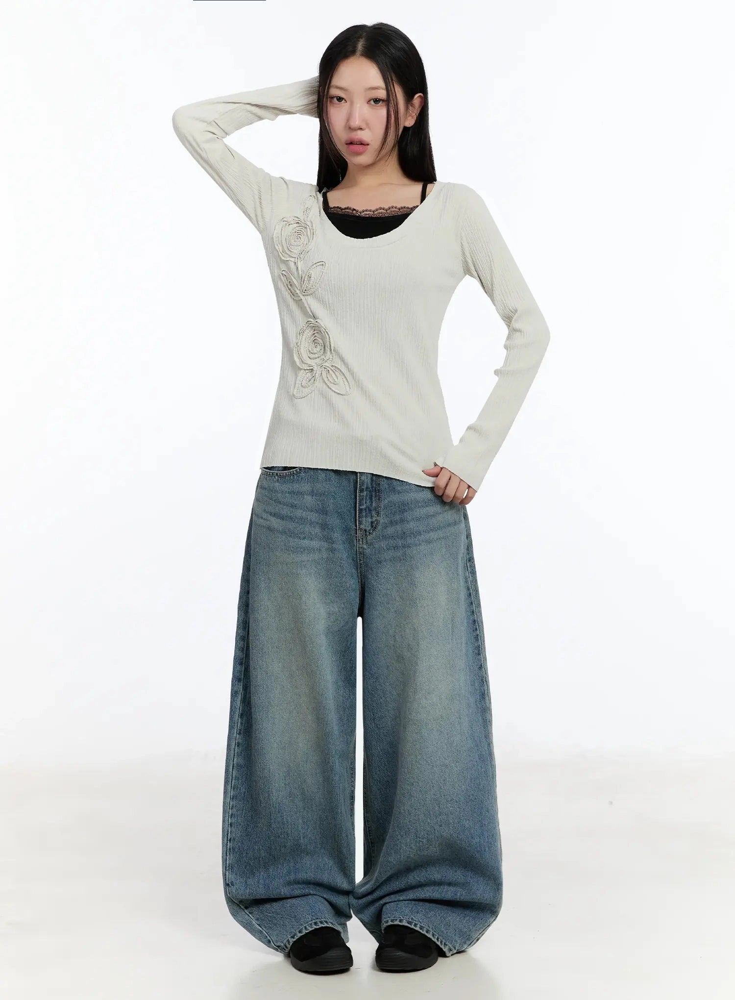 two-way-flower-ribbed-top-im509