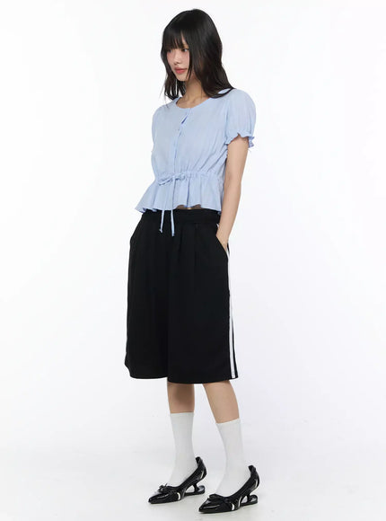 lace-puff-sleeve-blouse-iy525