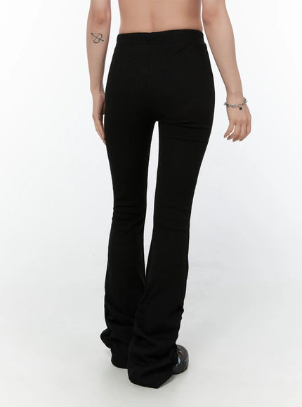 ribbed-shirring-bootcut-pants-cy515