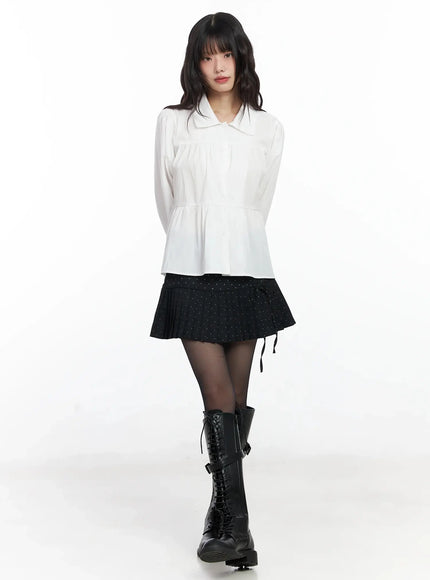 shirred-long-shirt-if505