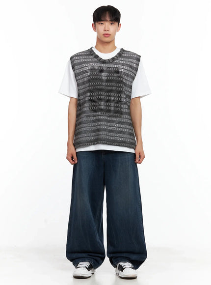 mens-striped-knit-v-neck-vest-il516