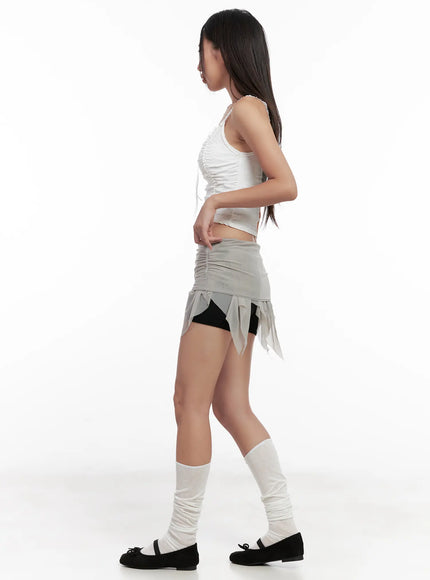 sheer-frill-asymmetric-mini-skirt-cl518