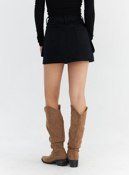 cargo-pocket-mini-skirt-co313