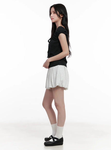 comfy-gray-pleated-skirt-cl516