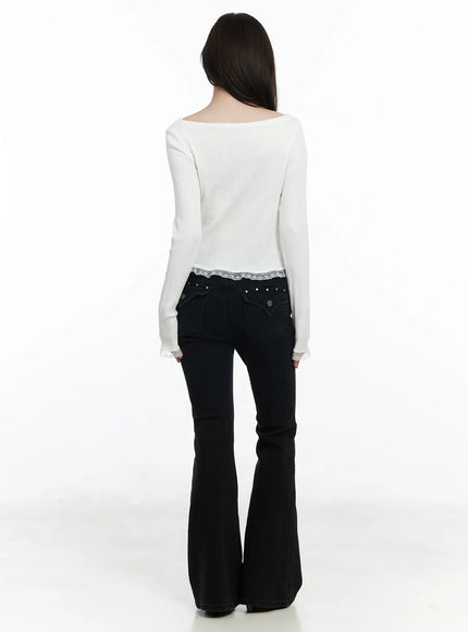 wonwoo-studded-bootcut-jeans-if520