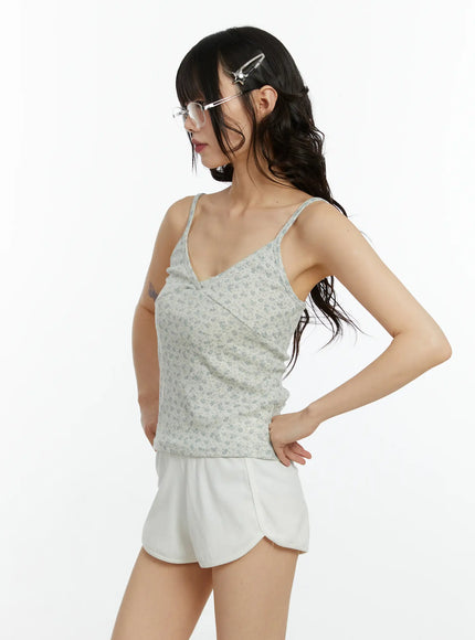 floral-v-neck-camisole-cf509