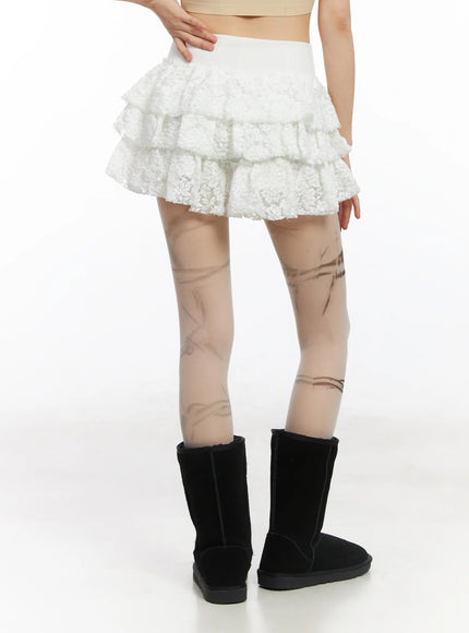 floral-lace-ruffle-mini-skirt-cd518