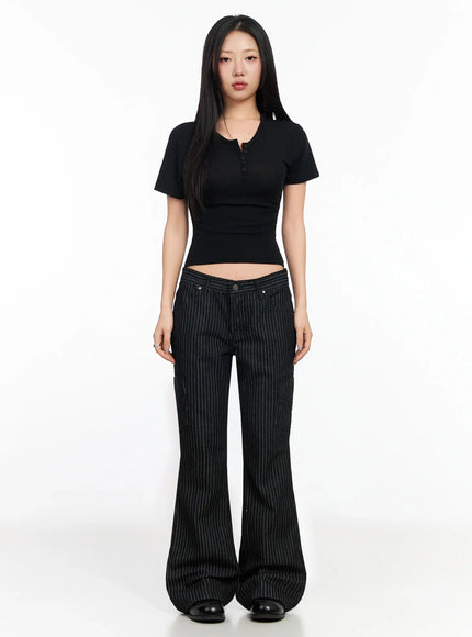 stripped-bootcut-pants-ca513