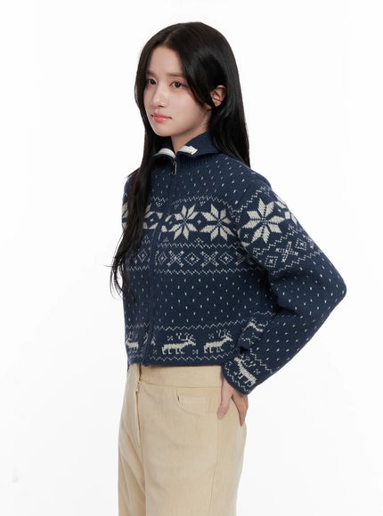 nordic-zip-up-knit-cardigan-co524