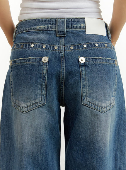 studded-low-rise-baggy-jeans-cy409