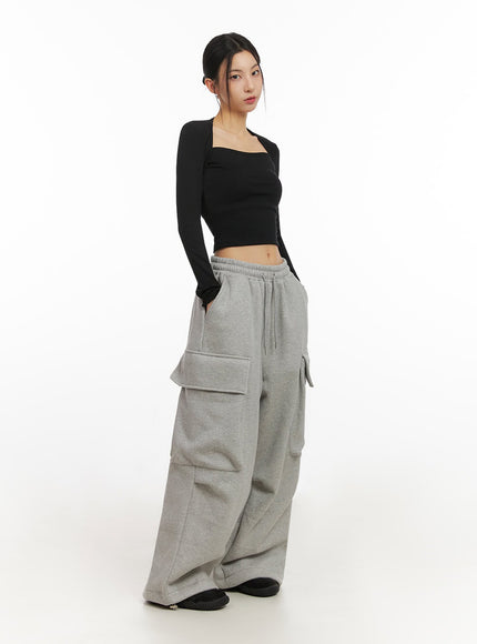 warm-wide-leg-cargo-sweatpants-id431