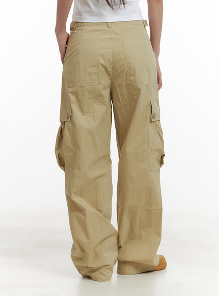 pintuck-buttoned-cargo-pants-cy403