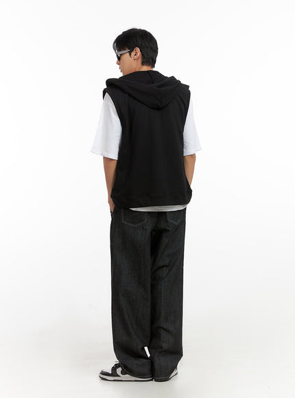 mens-hooded-zip-up-vest-il404