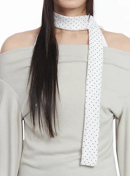 polka-dot-thin-scarf-f517