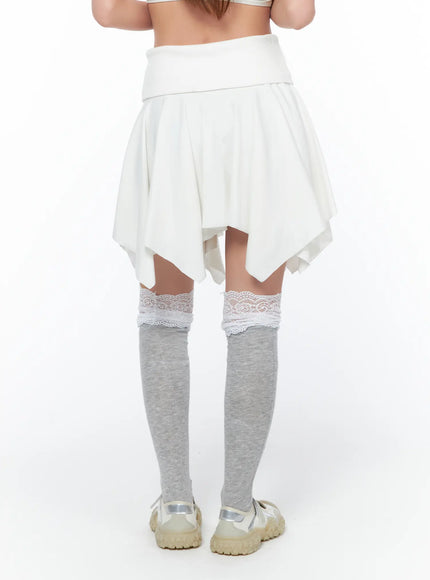 flowy-handkerchief-hem-mini-skirt-ca514