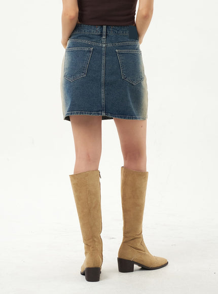 Mini Denim Skirt CA325