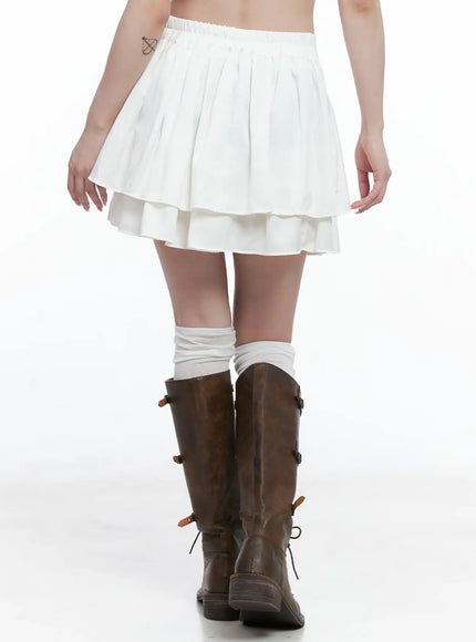 double-layered-ruffle-mini-skirt-cs501