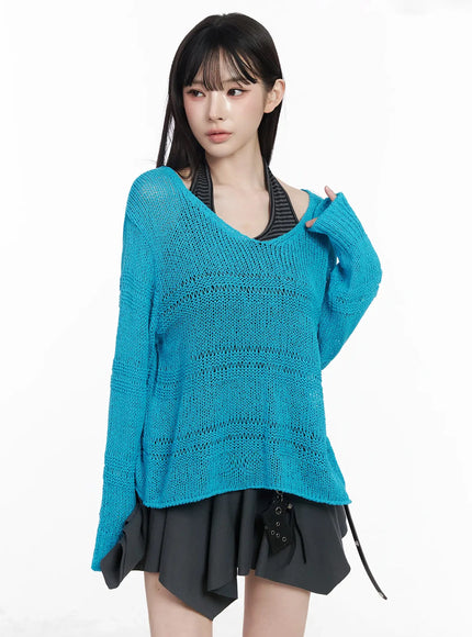 versized-v-neck-knit-sweater-iy511