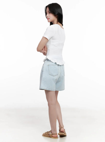 casual-light-wash-denim-shorts-cl516
