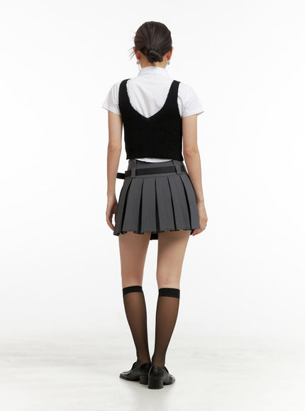 two-waist-belted-pleated-mini-skirt-ou407