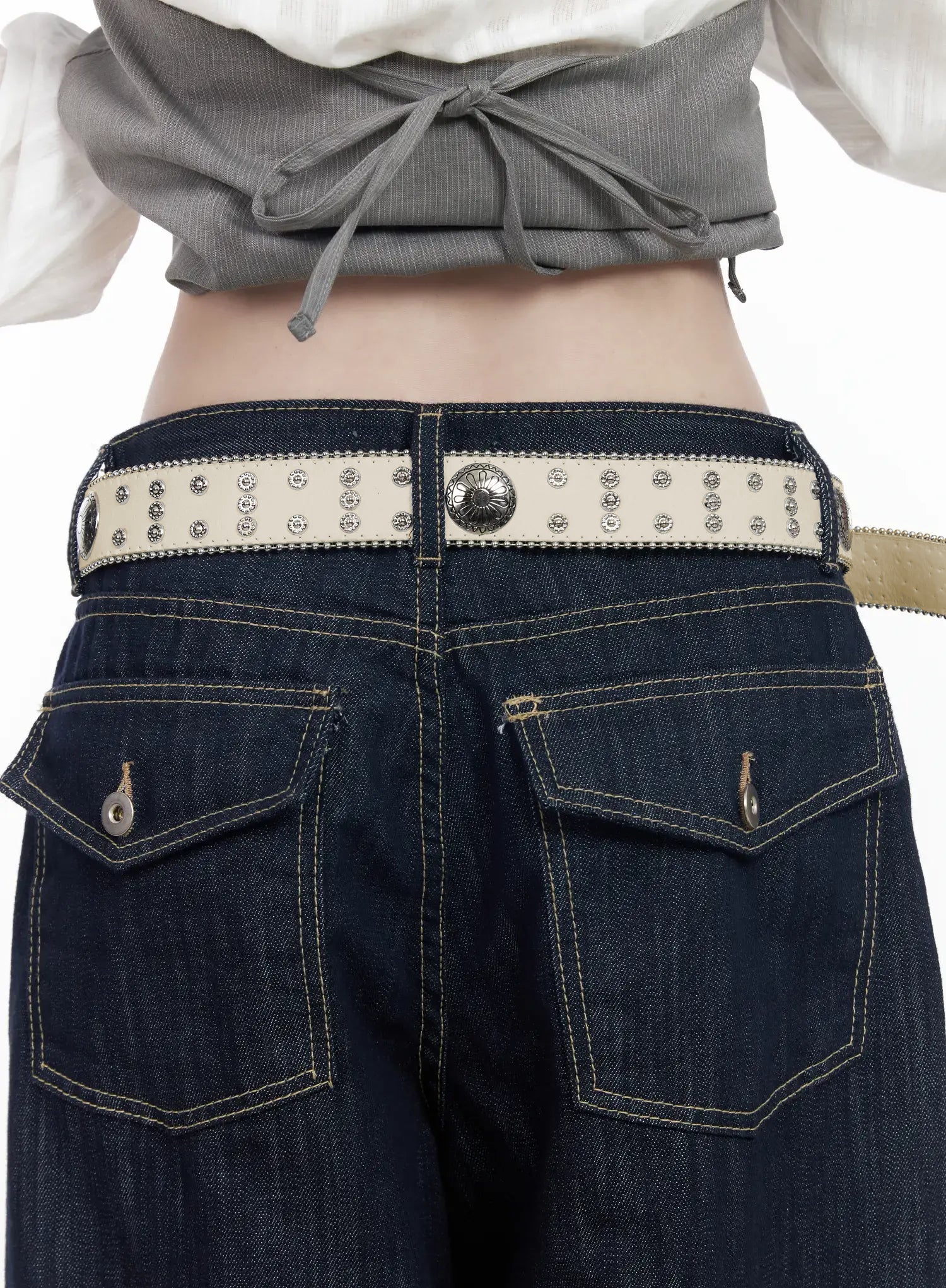 Vintage Cowgirl Buckle Belt CF525
