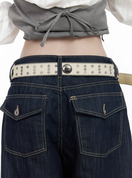 Vintage Cowgirl Buckle Belt CF525