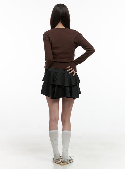 chic-solid-mini-skirt-os416