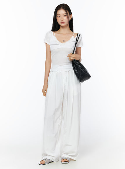 woven-leather-shoulder-bag-and-pouch-set-iu519