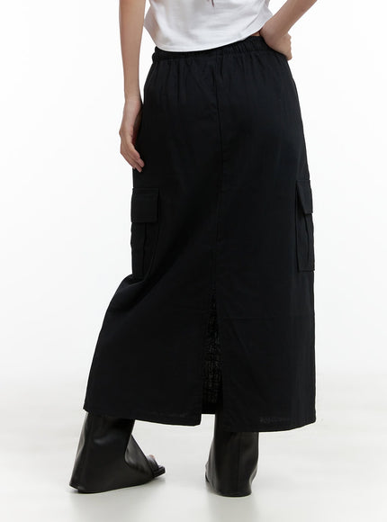 cargo-linen-maxi-skirt-cl417