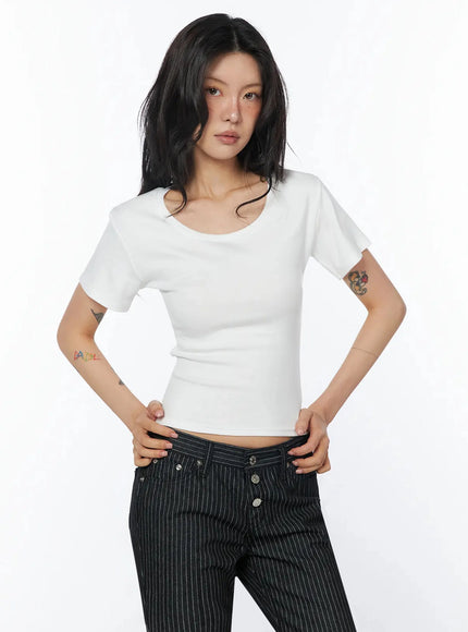 casual-round-neck-short-sleeve-top-iu508