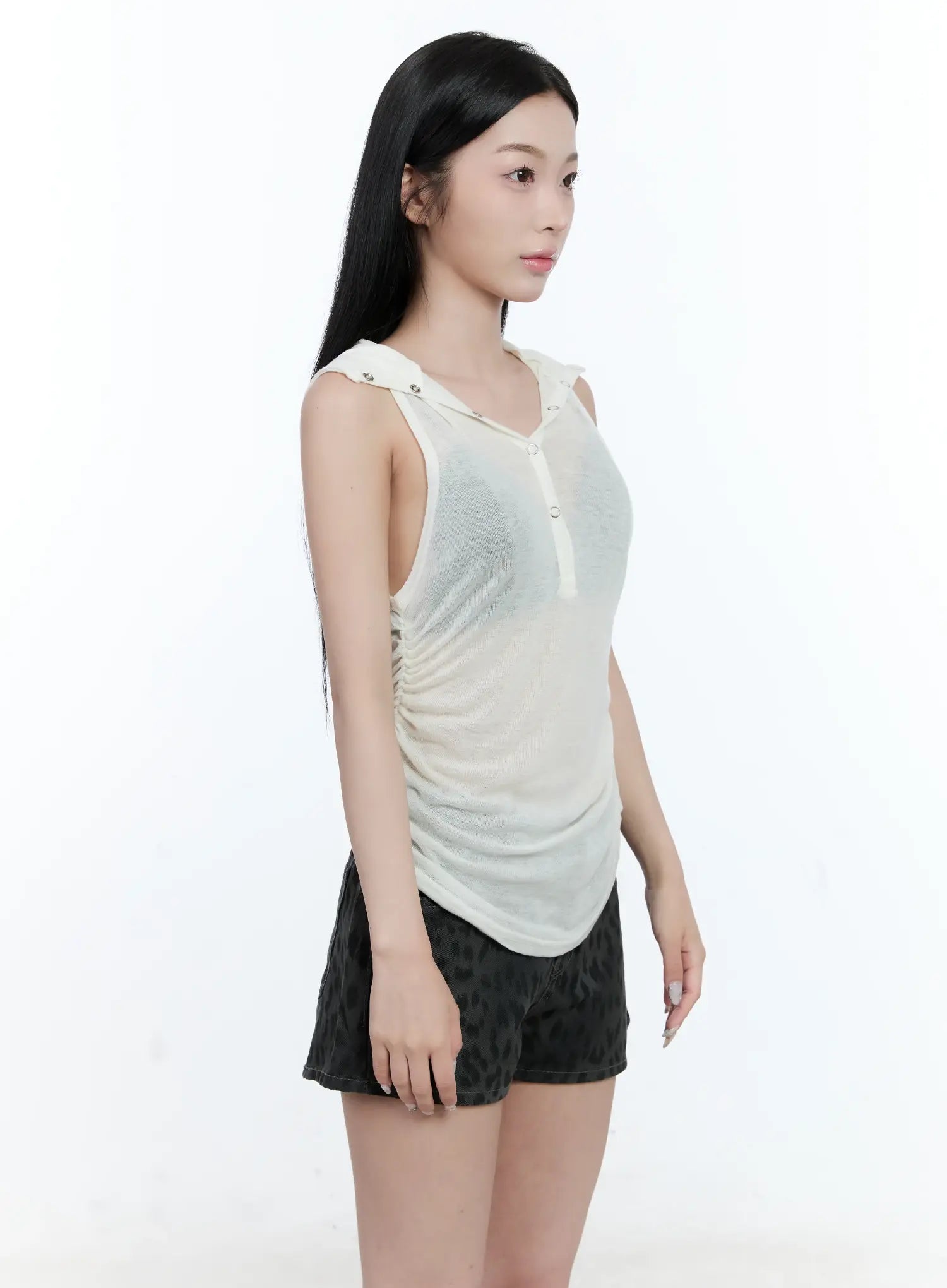 sheer-hooded-sleeveless-top-cg501