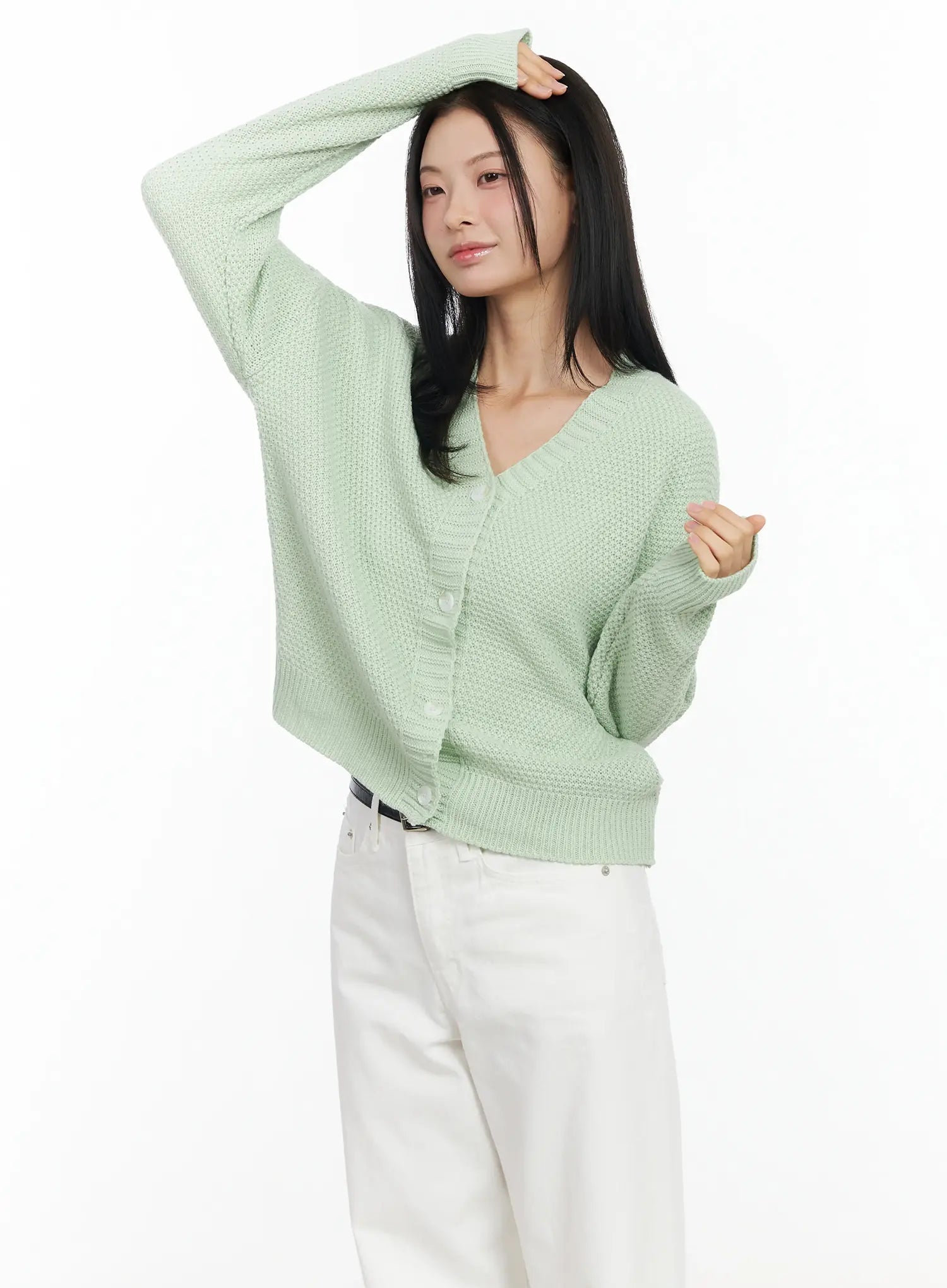 pastel-waffle-v-neck-cardigan-im524