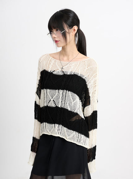 wool-blend-hollow-out-striped-knit-sweater-cm415