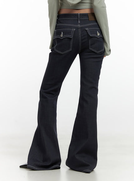 jolie-classic-slimfit-cotton-bootcut-jeans-cs425